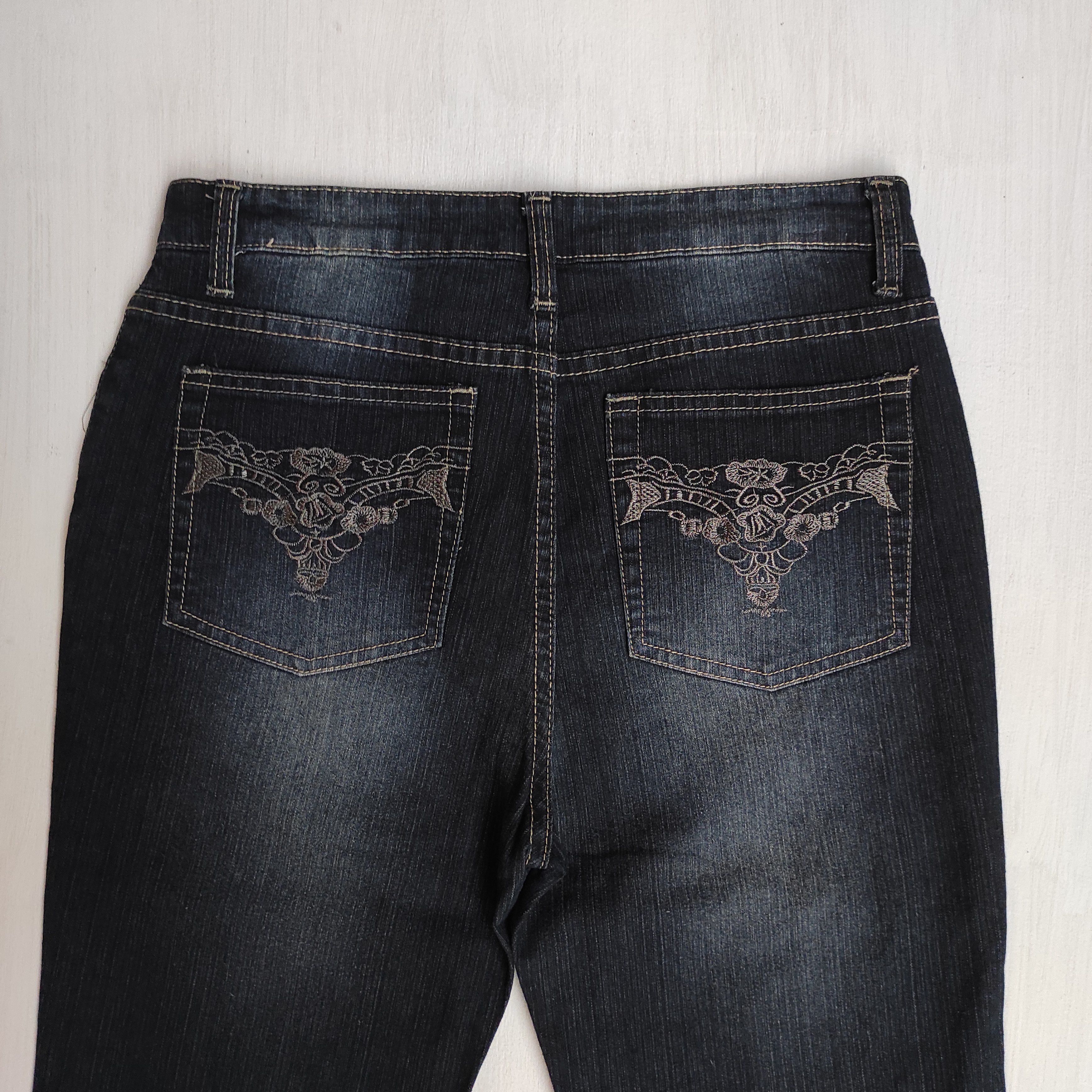Hysteric Glamour Flare Jeans Embroidered Bootcut denim pants Size US 28 / EU 44 - 14 Thumbnail