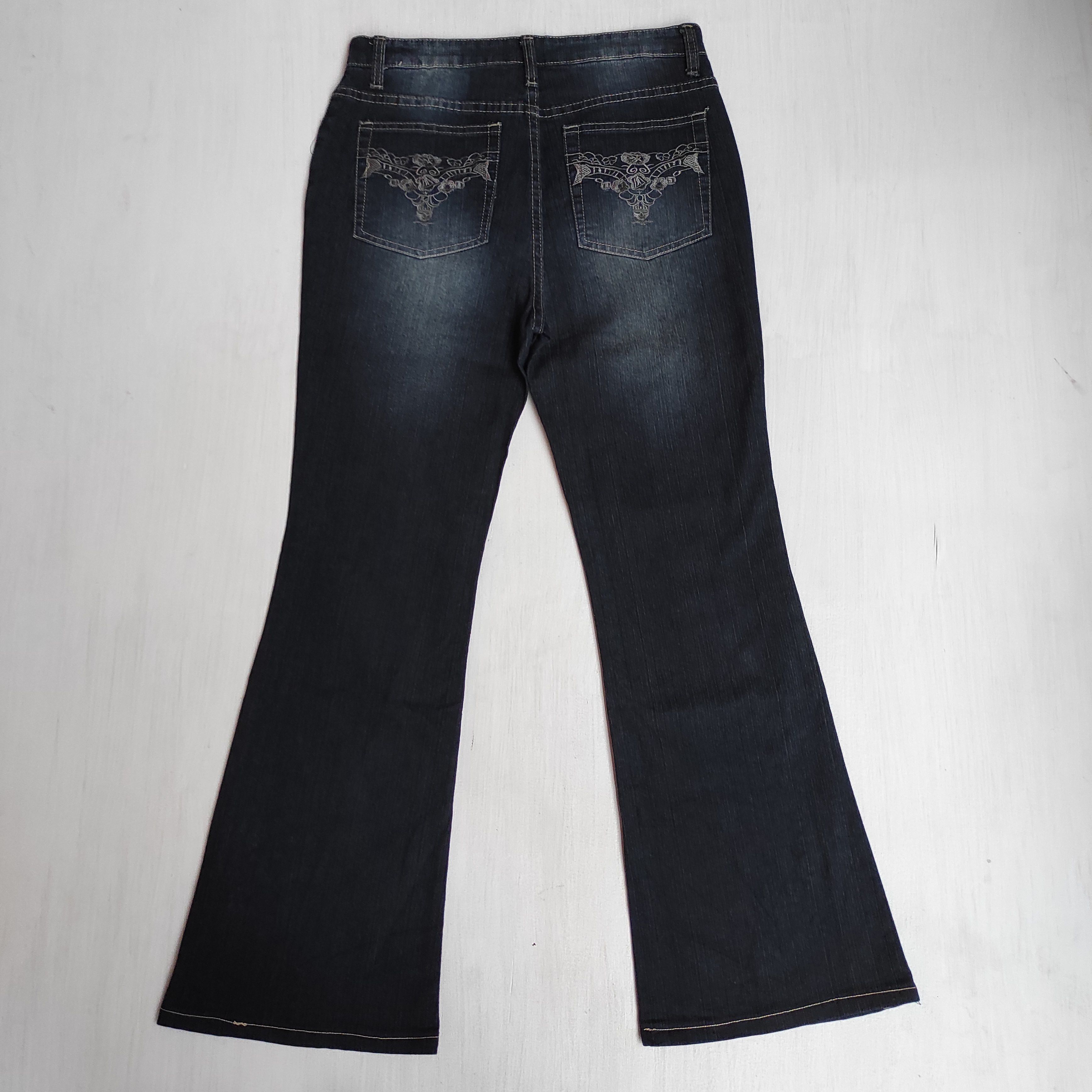 Hysteric Glamour Flare Jeans Embroidered Bootcut denim pants Size US 28 / EU 44 - 13 Thumbnail
