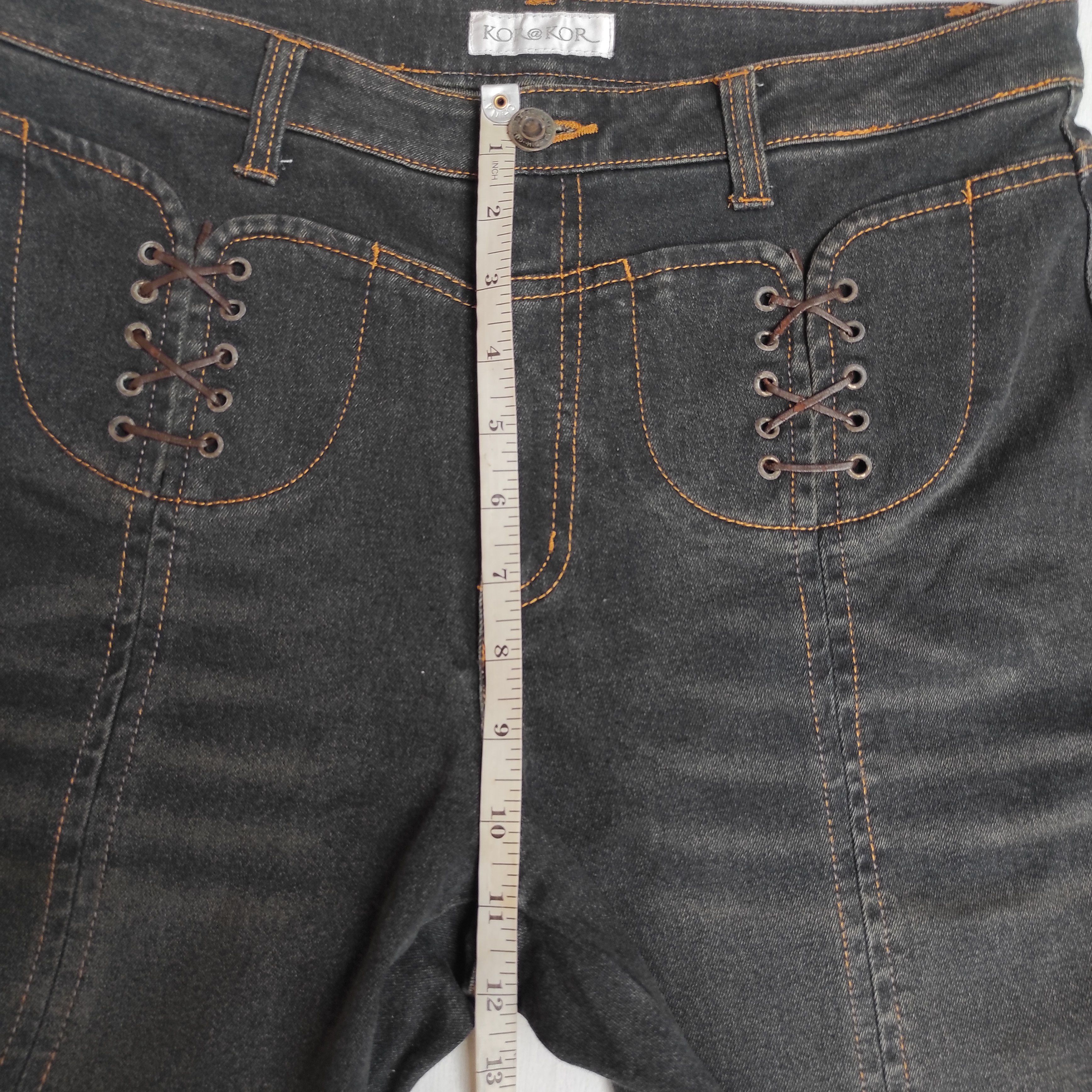 Hysteric Glamour Flare Jeans KOR@KOR Bootcut denim pants Size US 30 / EU 46 - 17 Thumbnail