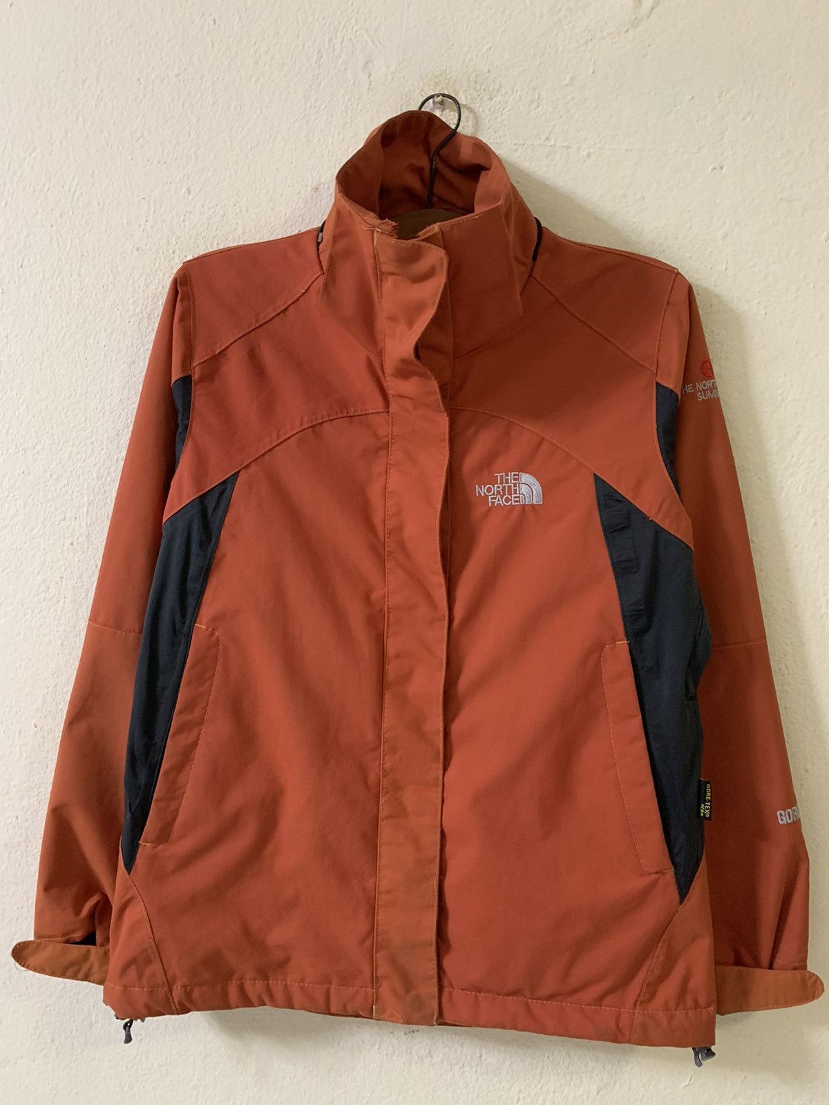 image of Goretex Summit Series Jacket in Orange, Men's (Size Small)