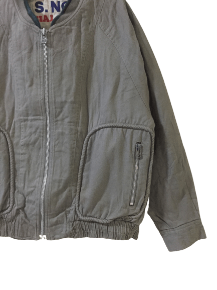 Other Vintage Calrose Rice Bomber Jacket Size US L / EU 52-54 / 3 - 3 Thumbnail