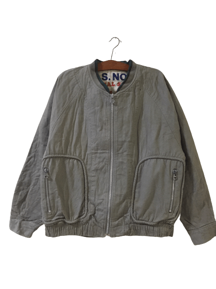 Other Vintage Calrose Rice Bomber Jacket Size US L / EU 52-54 / 3 - 2 Thumbnail