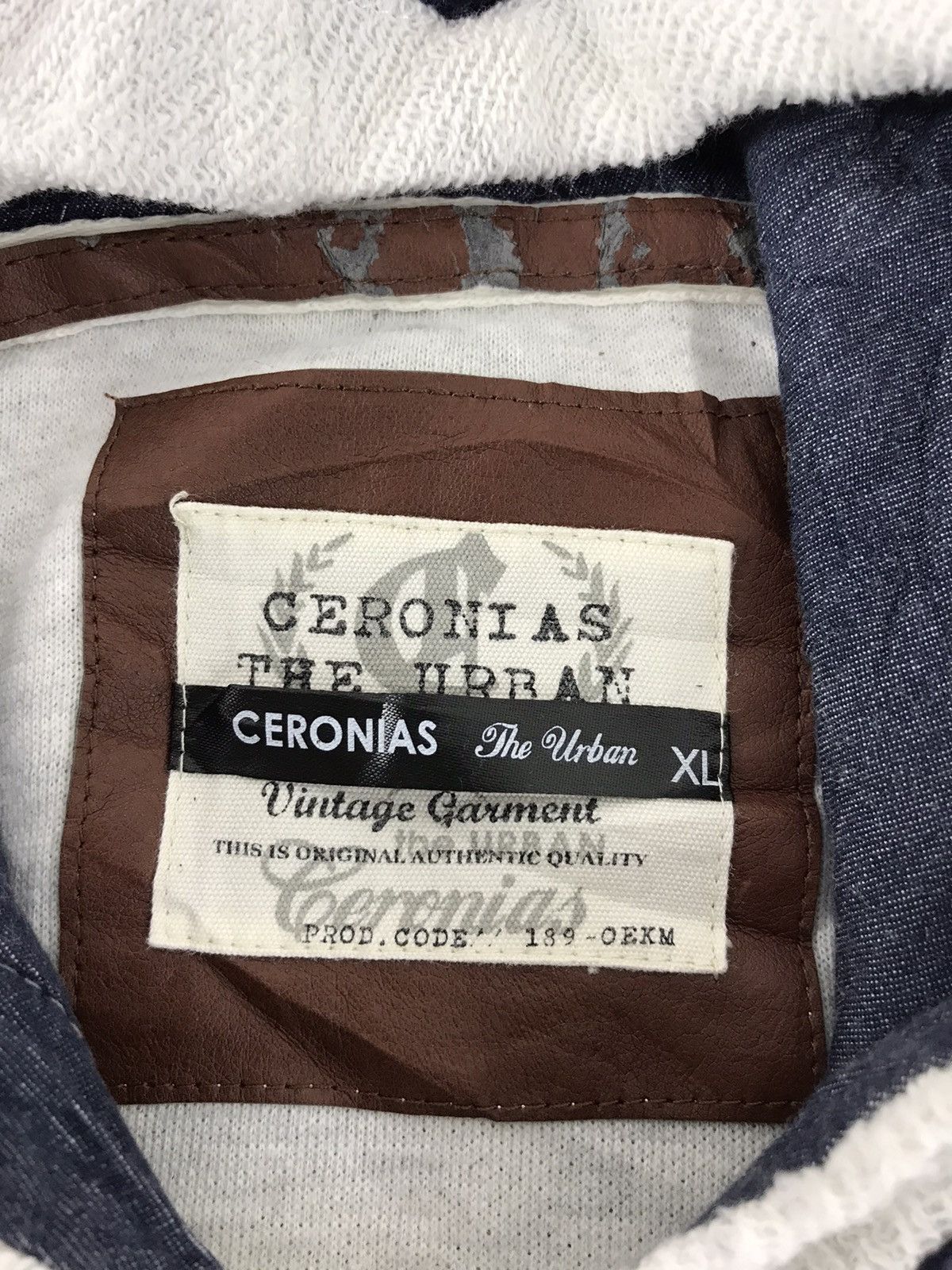 Japanese Brand Ceronias The Urban Memphis Central Hoodies Zip Up Size M L Size L / US 10 / IT 46 - 3 Thumbnail