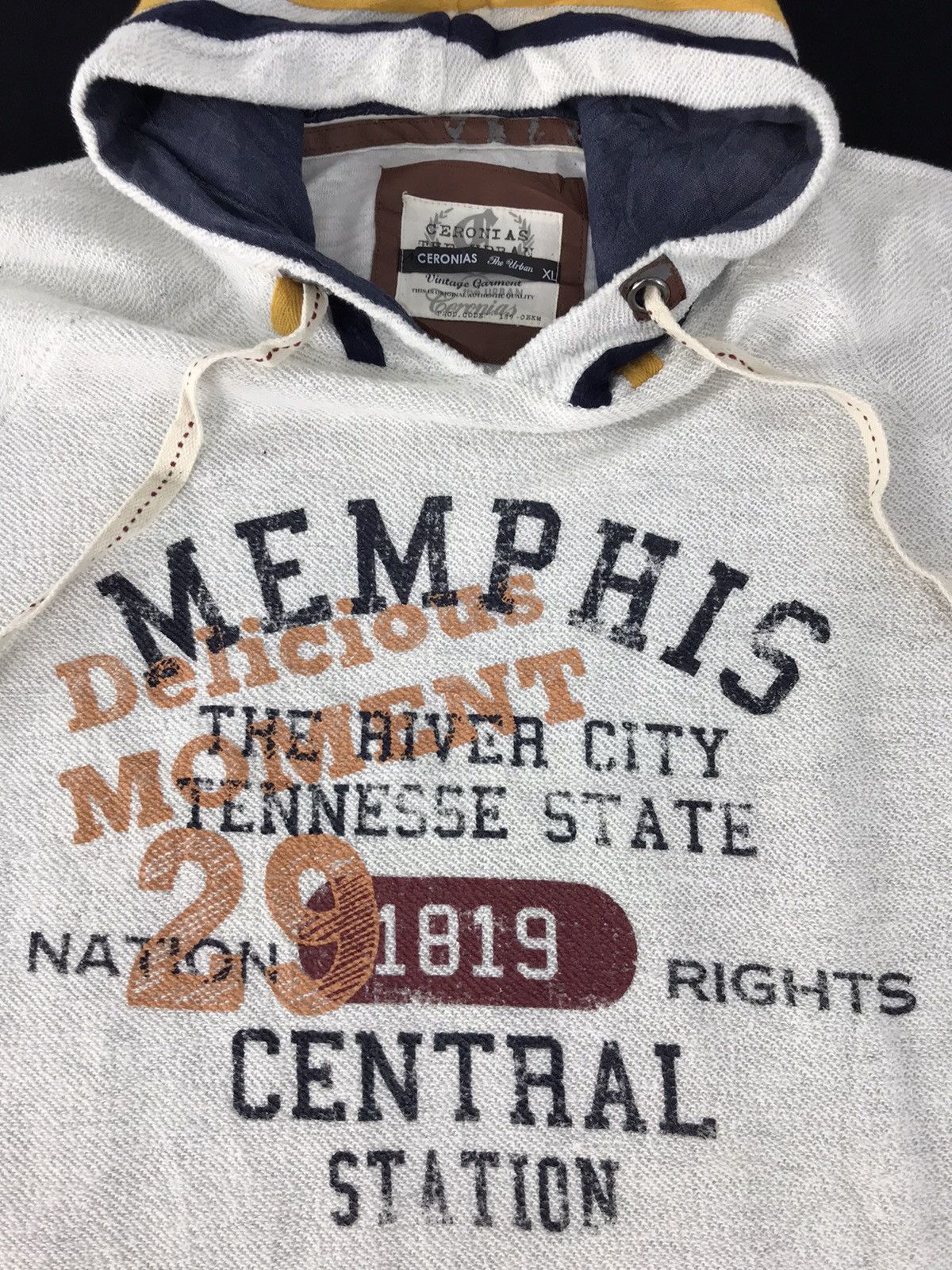 Japanese Brand Ceronias The Urban Memphis Central Hoodies Zip Up Size M L Size L / US 10 / IT 46 - 1 Thumbnail