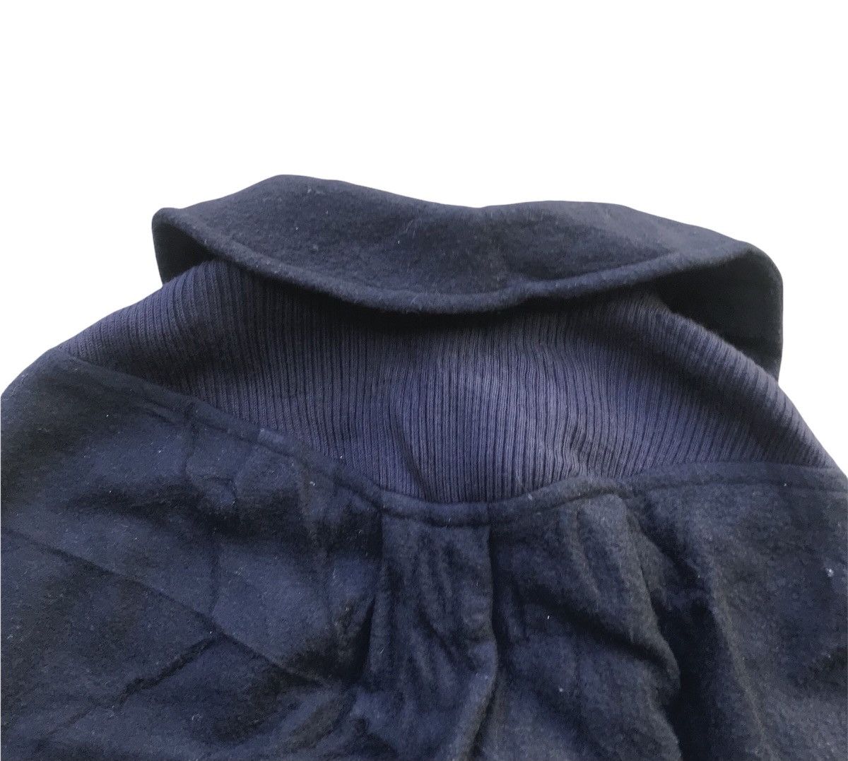 Issey Miyake Vintage Issey Miyake Black Wool Wide Jacket Size US L / EU 52-54 / 3 - 7 Thumbnail