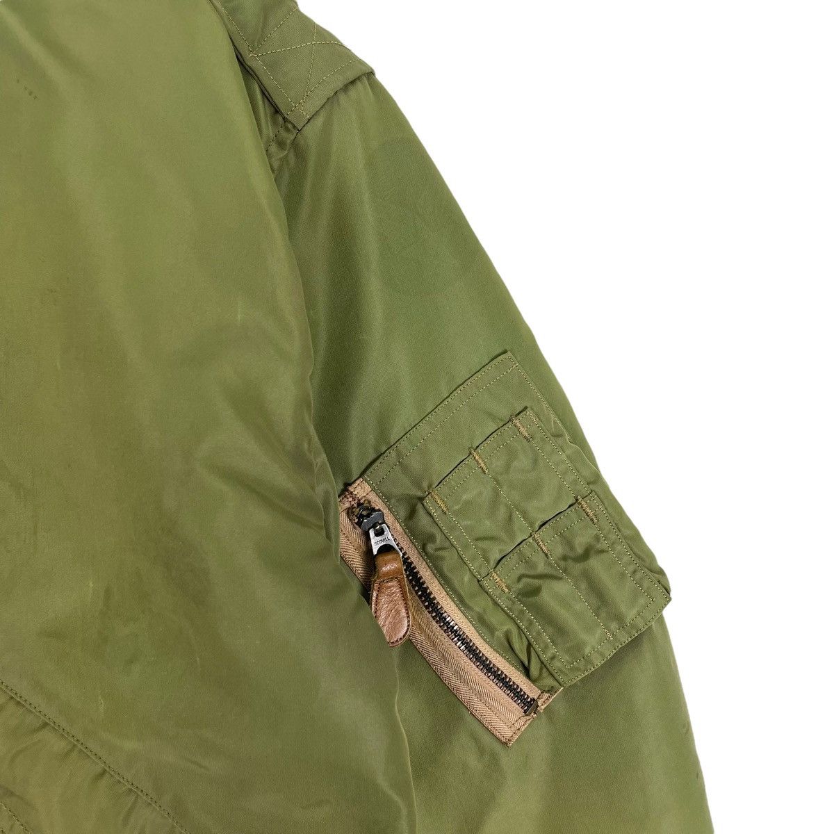 Buzz Rickson's 🌟BUZZ RICKSON TYPE L2 FLIGHT BOMBER ZIPPER JACKET Size US M / EU 48-50 / 2 - 4 Thumbnail
