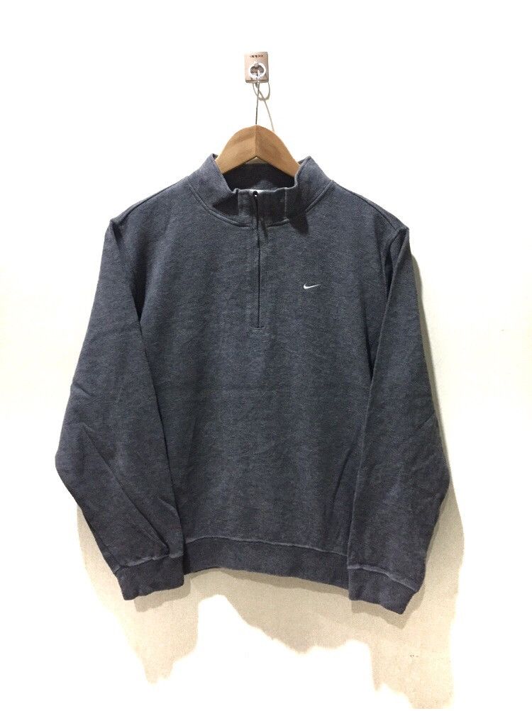 Nike Vintage nike embroided logo sweatshirt half zip Size US M / EU 48-50 / 2 - 1 Thumbnail