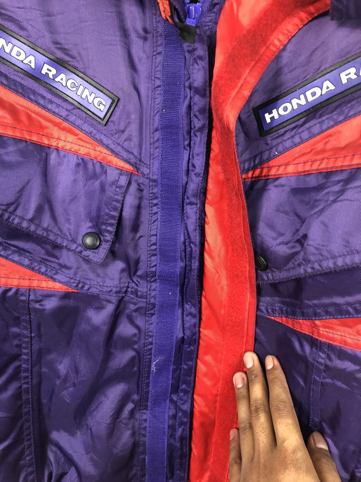 Honda VINTAGE HRC HONDA RACING PADDING JACKET Size US M / EU 48-50 / 2 - 6 Thumbnail
