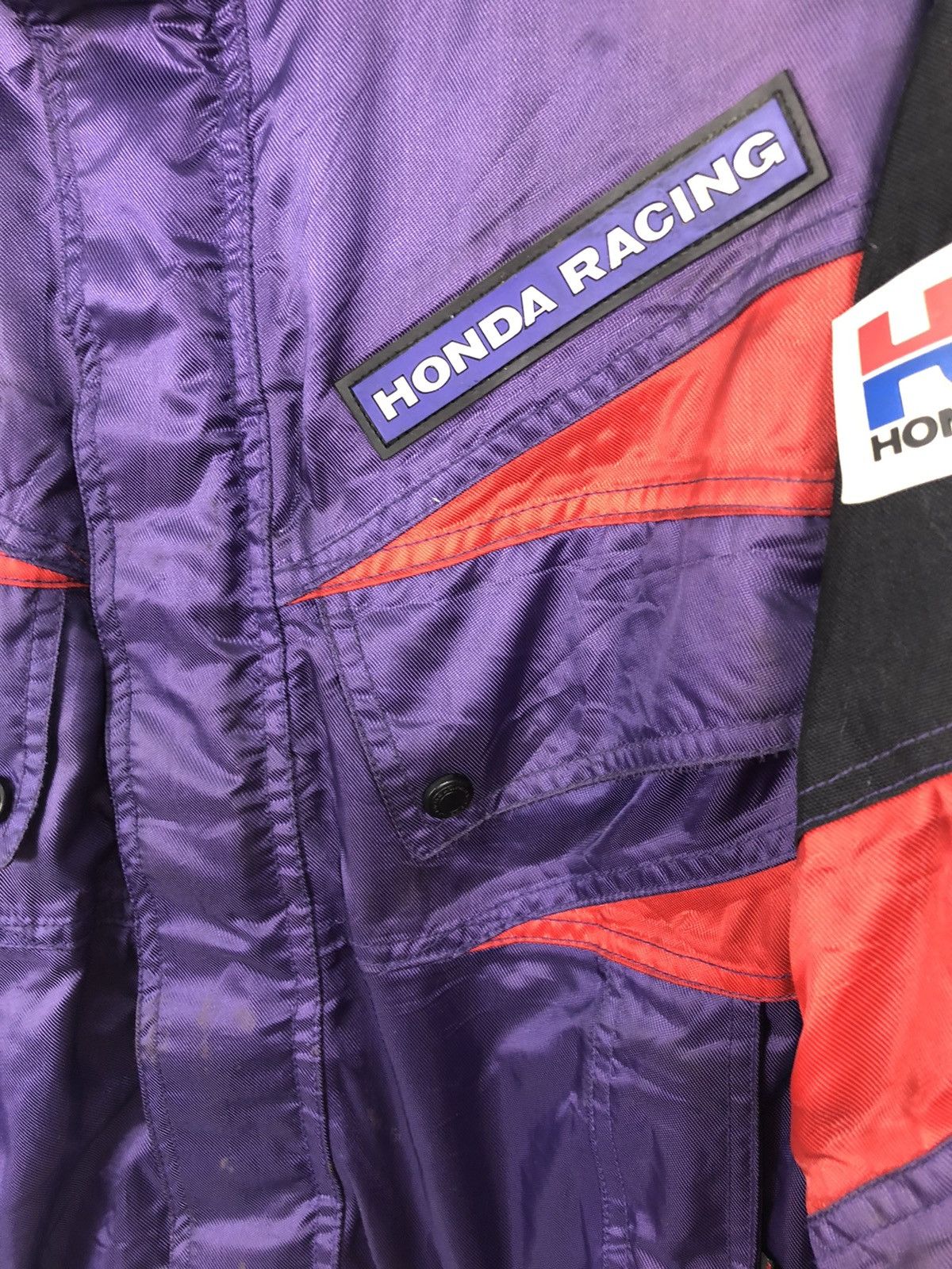 Honda VINTAGE HRC HONDA RACING PADDING JACKET Size US M / EU 48-50 / 2 - 4 Thumbnail