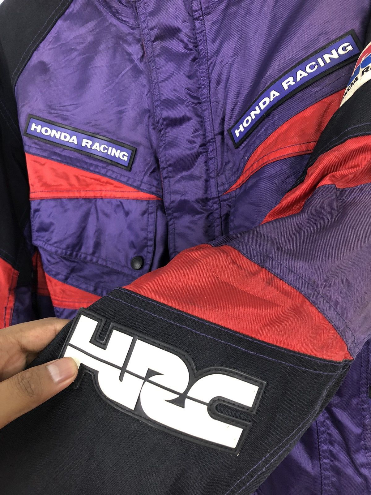 Honda VINTAGE HRC HONDA RACING PADDING JACKET Size US M / EU 48-50 / 2 - 3 Thumbnail