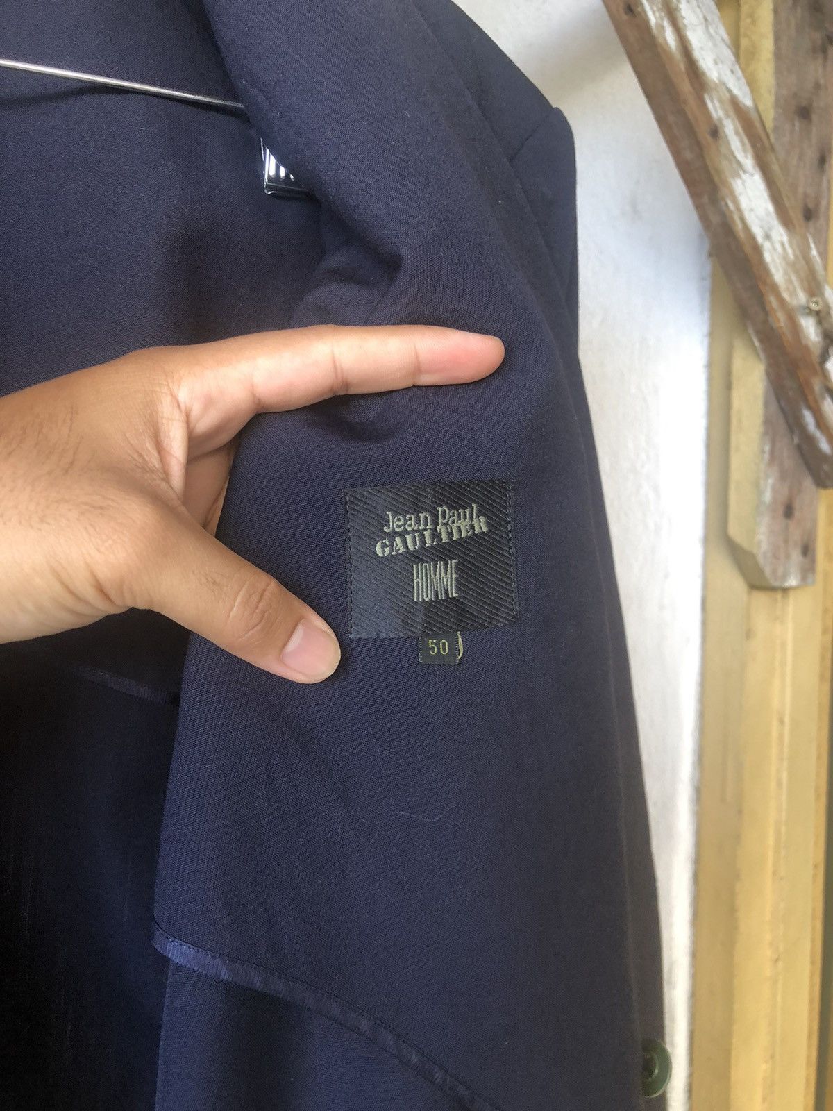 Jean Paul Gaultier Vintage Jean Paul Gaultier Homme Oversized Blazer Size US M / EU 48-50 / 2 - 19 Thumbnail