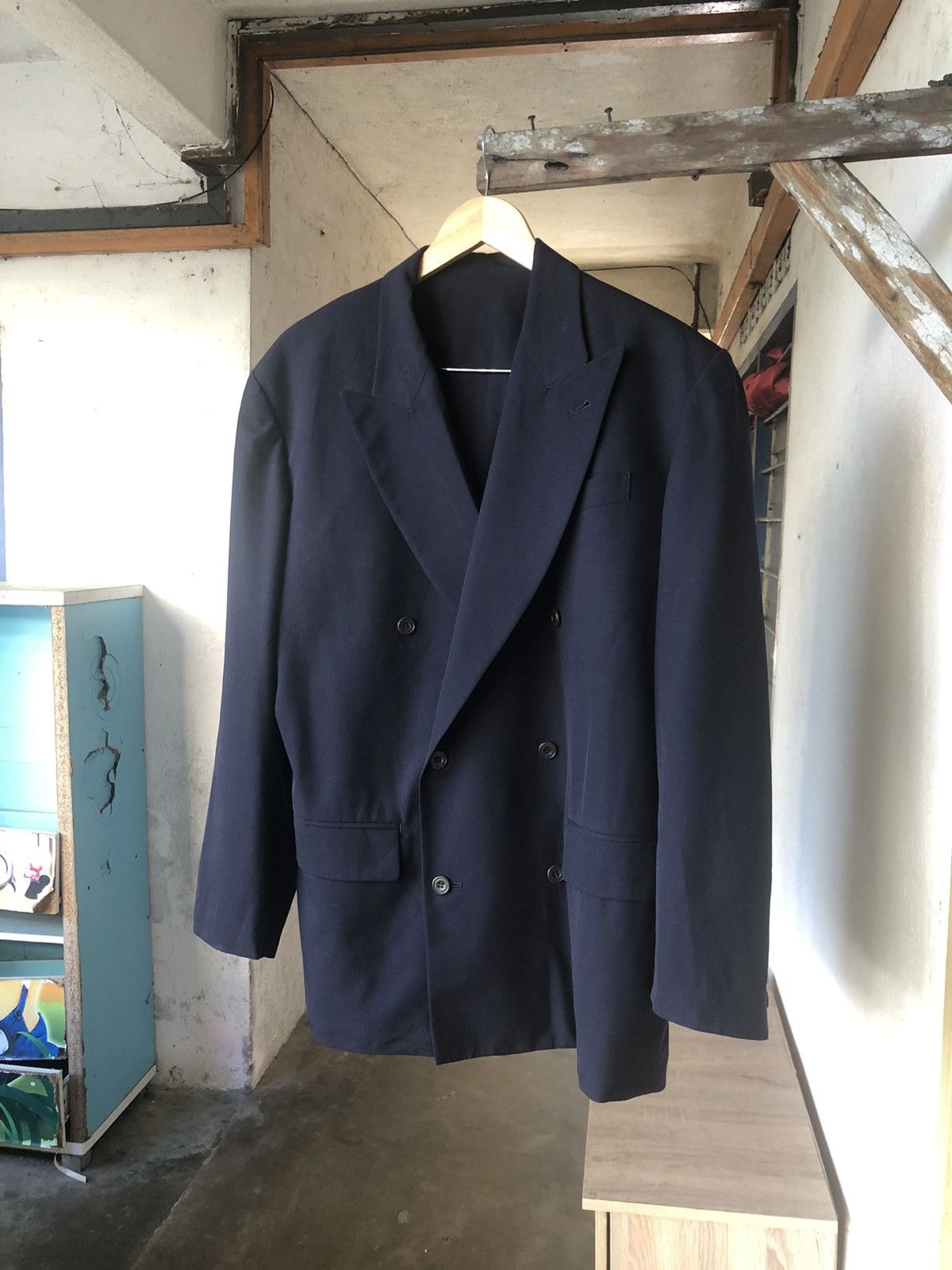 Jean Paul Gaultier Vintage Jean Paul Gaultier Homme Oversized Blazer Size US M / EU 48-50 / 2 - 6 Thumbnail