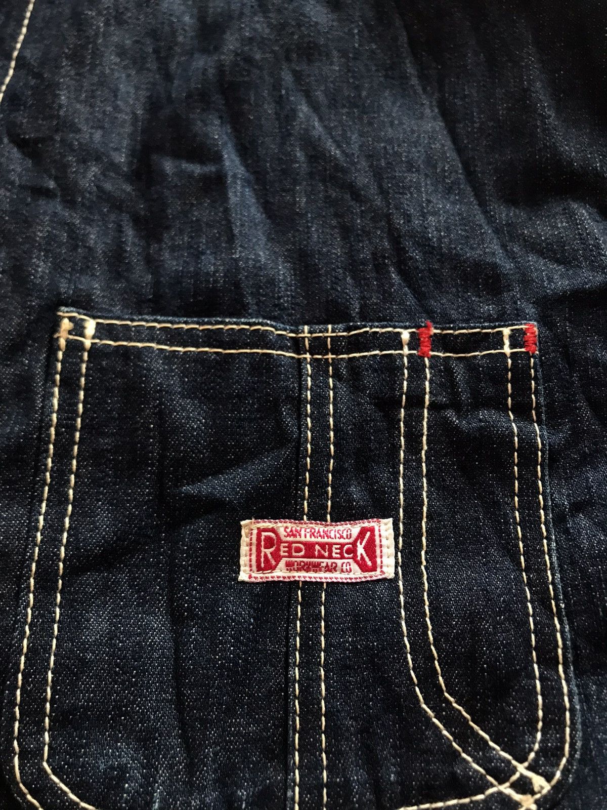Vintage Vintage 1970s Red Neck San Francisco Worker Chore Jacket Size US L / EU 52-54 / 3 - 9 Thumbnail