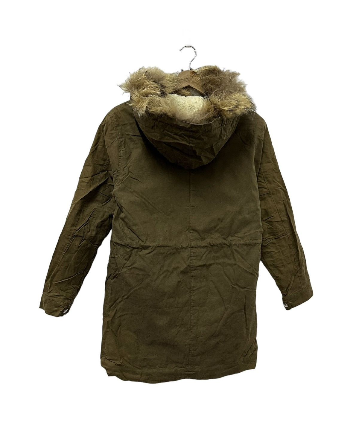 A.P.C. × Vintage Vintage A.P.C lined Sherpa Hoodie Jacket Size US XS / EU 42 / 0 - 6 Thumbnail