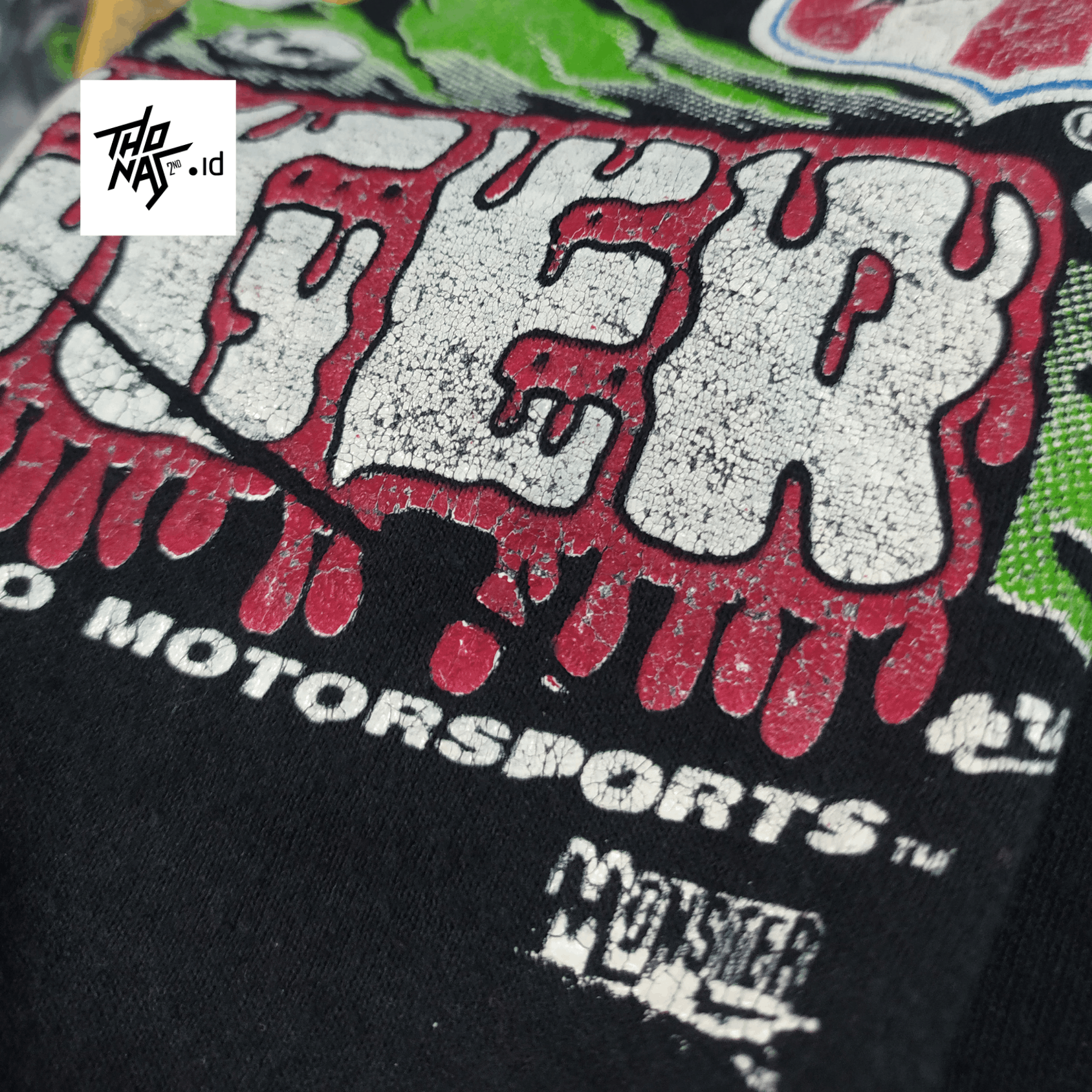 Vintage Vintage 90s Faded Grave Digger Monster Truck Skull T-Shirt L Size US L / EU 52-54 / 3 - 3 Thumbnail