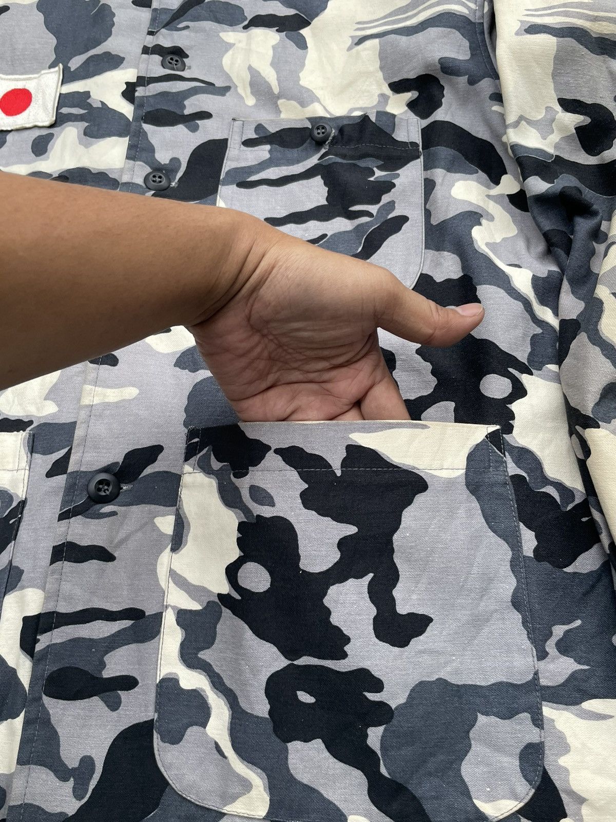 If Six Was Nine × Vintage Vintage & Rare Japanesse Grey Woodland Camouflage Size US M / EU 48-50 / 2 - 15 Thumbnail
