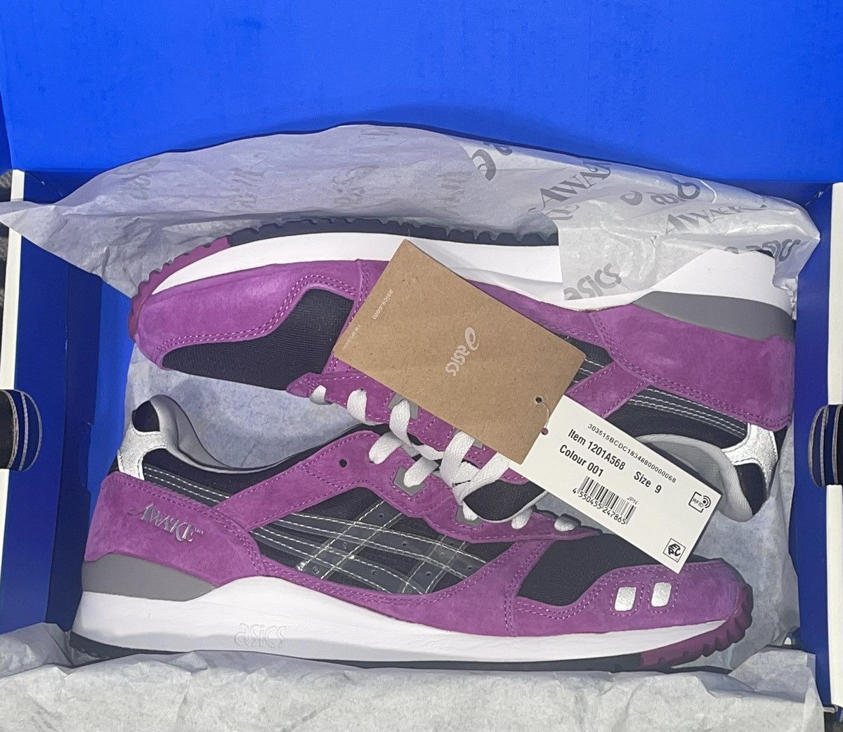 Asics × Awake NY LAST DROP EVER ASICS X Awake NY GEL-Lyte Trainers SZ 9 Size US 9 / EU 42 - 1 Thumbnail