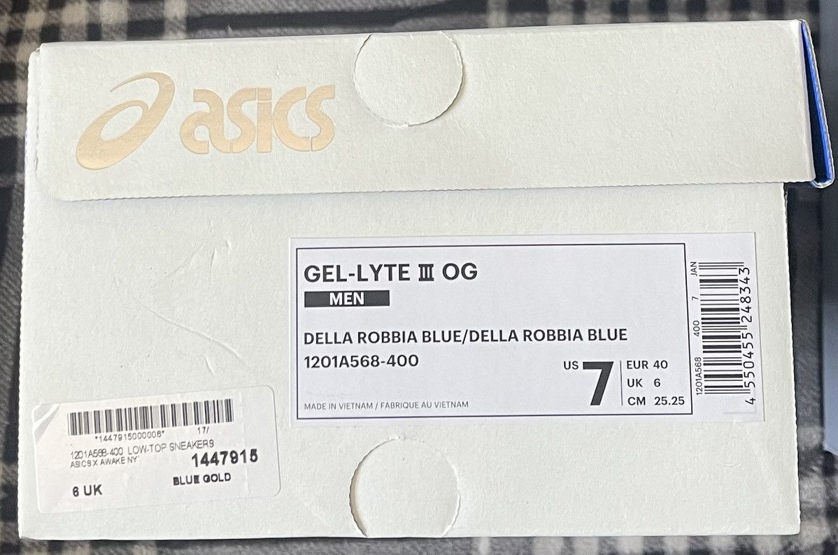 Asics × Awake NY LAST DROP EVER ASICS X Awake NY GEL-Lyte Trainers SZ 7 Size US 7 / EU 40 - 3 Thumbnail