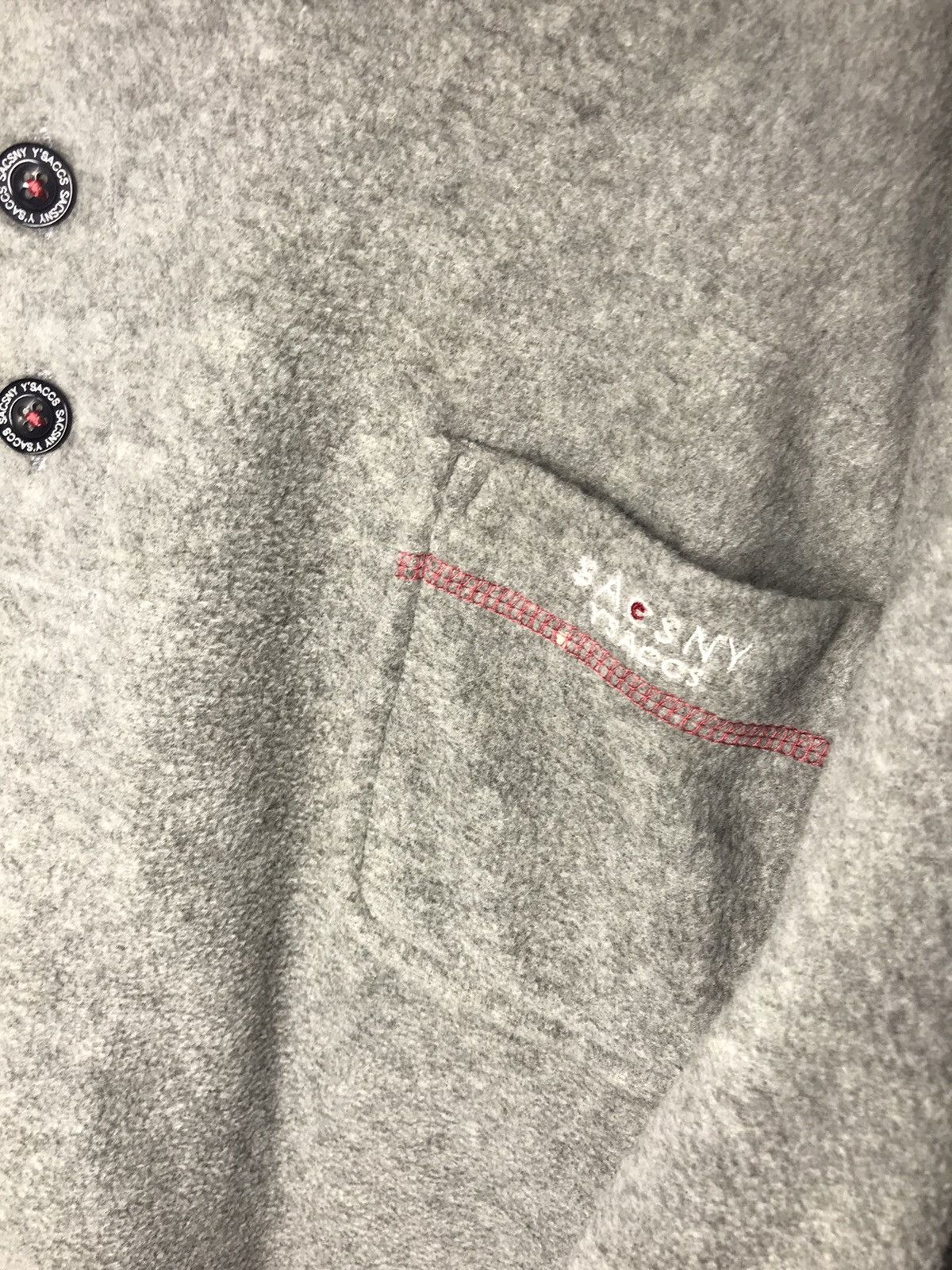 Japanese Brand × Yohji Yamamoto Sacsny y’saccs sweatshirt single pocket Size US L / EU 52-54 / 3 - 4 Thumbnail