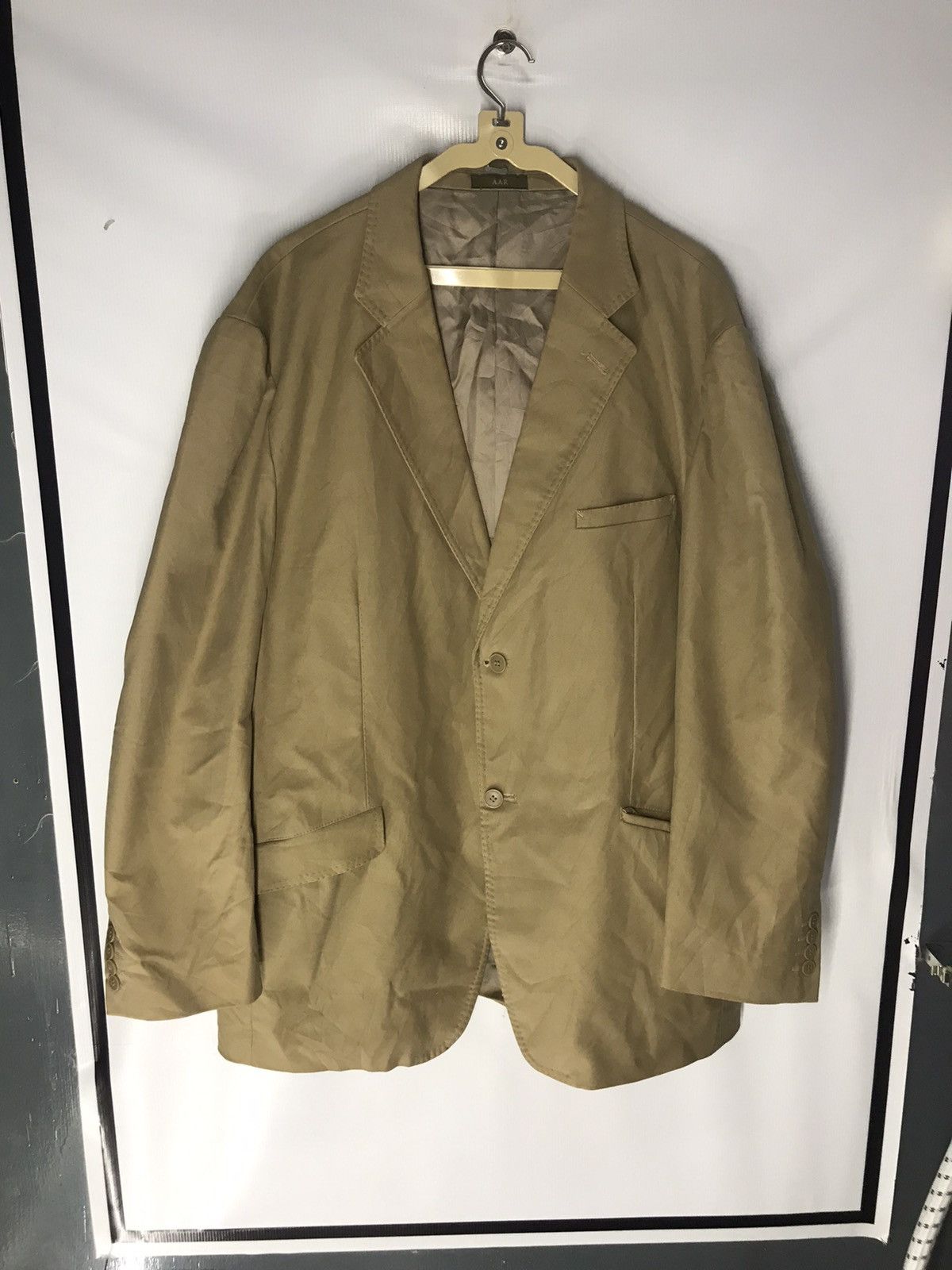 Designer × Japanese Brand × Yohji Yamamoto 🔥Best offer 🔥A.A.R BY YOHJI YAMAMOTO BLAZER COAT Size 46L - 7 Thumbnail