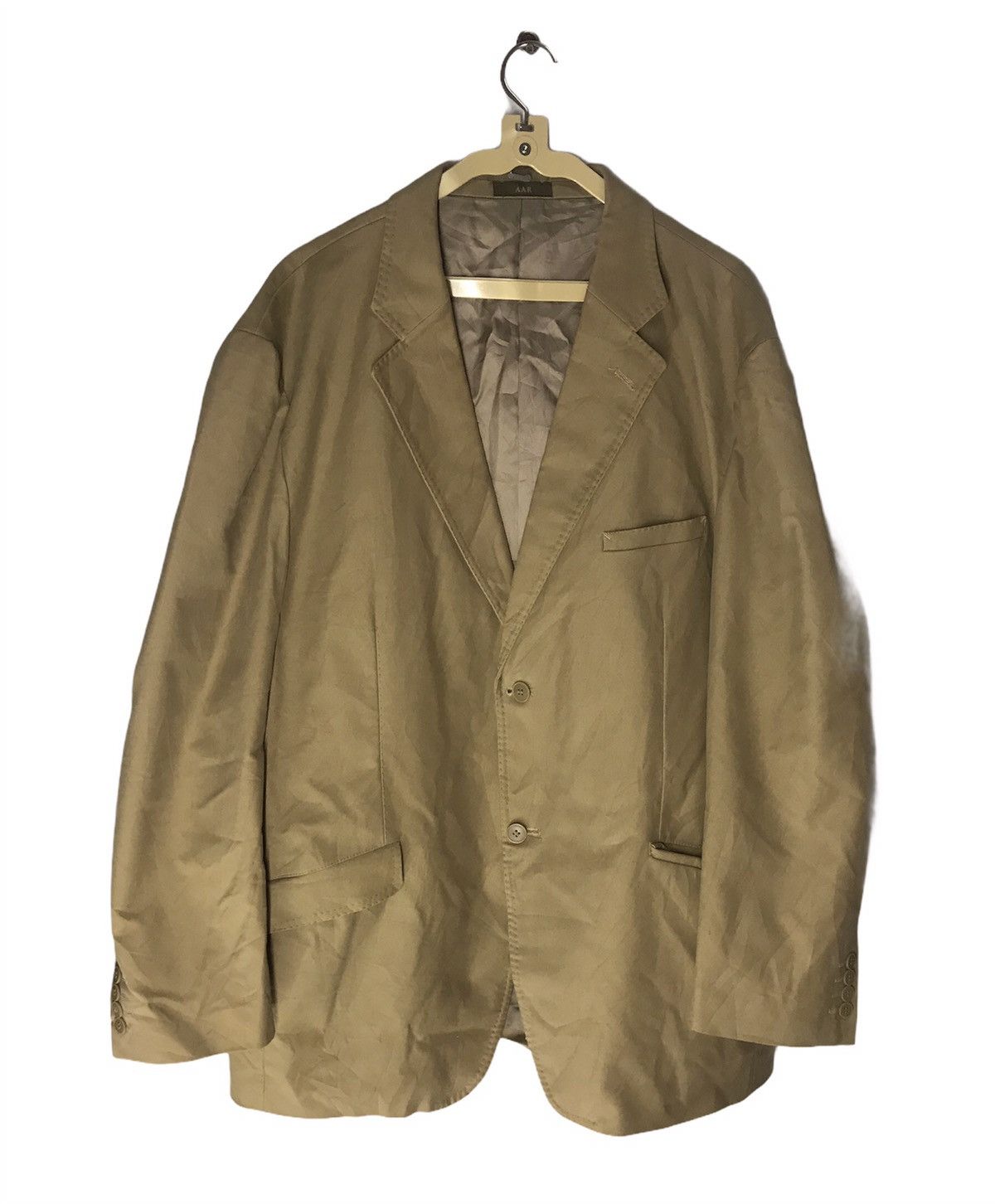 Designer × Japanese Brand × Yohji Yamamoto 🔥Best offer 🔥A.A.R BY YOHJI YAMAMOTO BLAZER COAT Size 46L - 1 Thumbnail