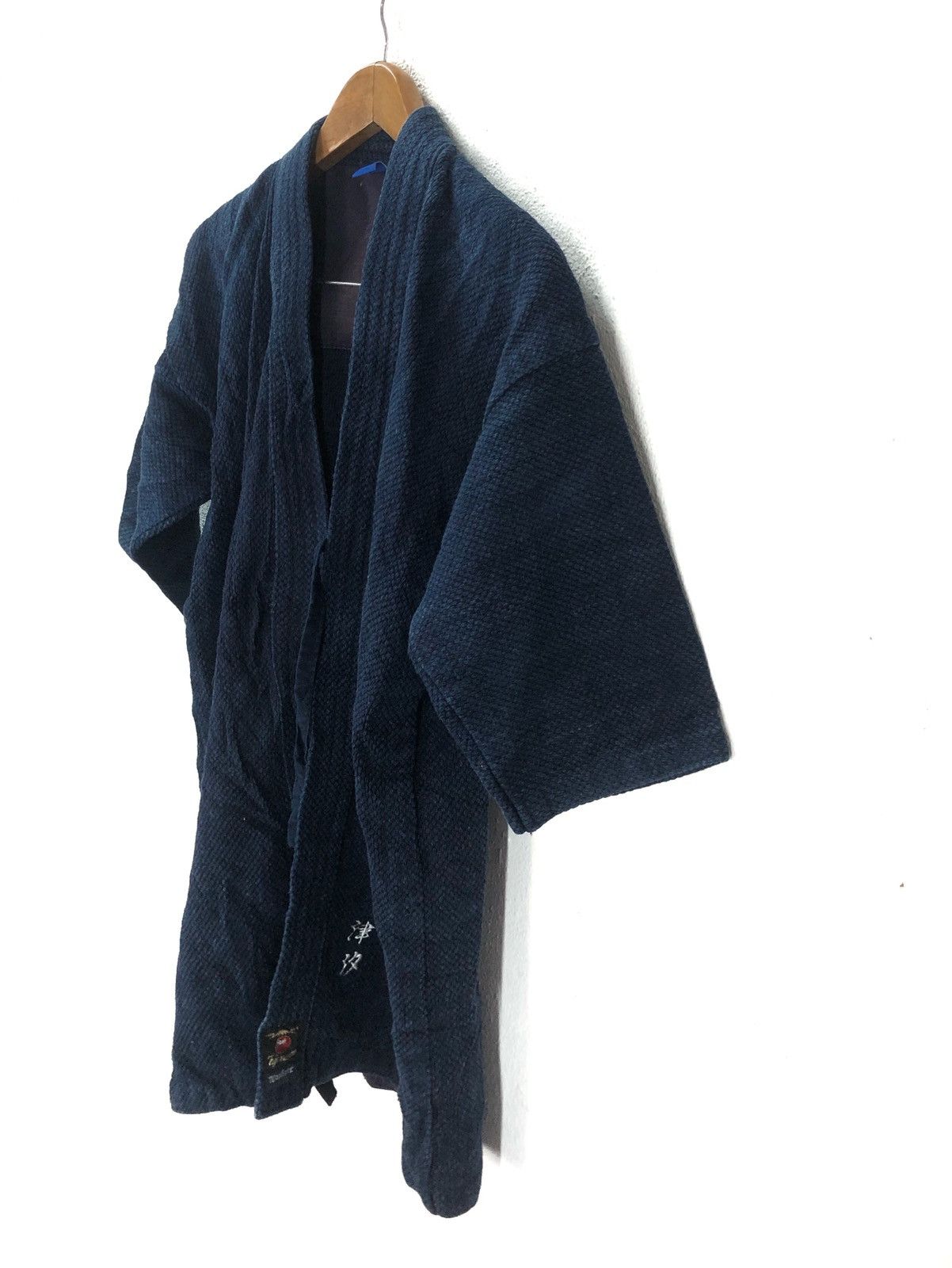 Indigo × Japanese Brand Kendo Jacket Kendogi Indigo Hanten kimono Jacket Oversized Size US M / EU 48-50 / 2 - 3 Thumbnail