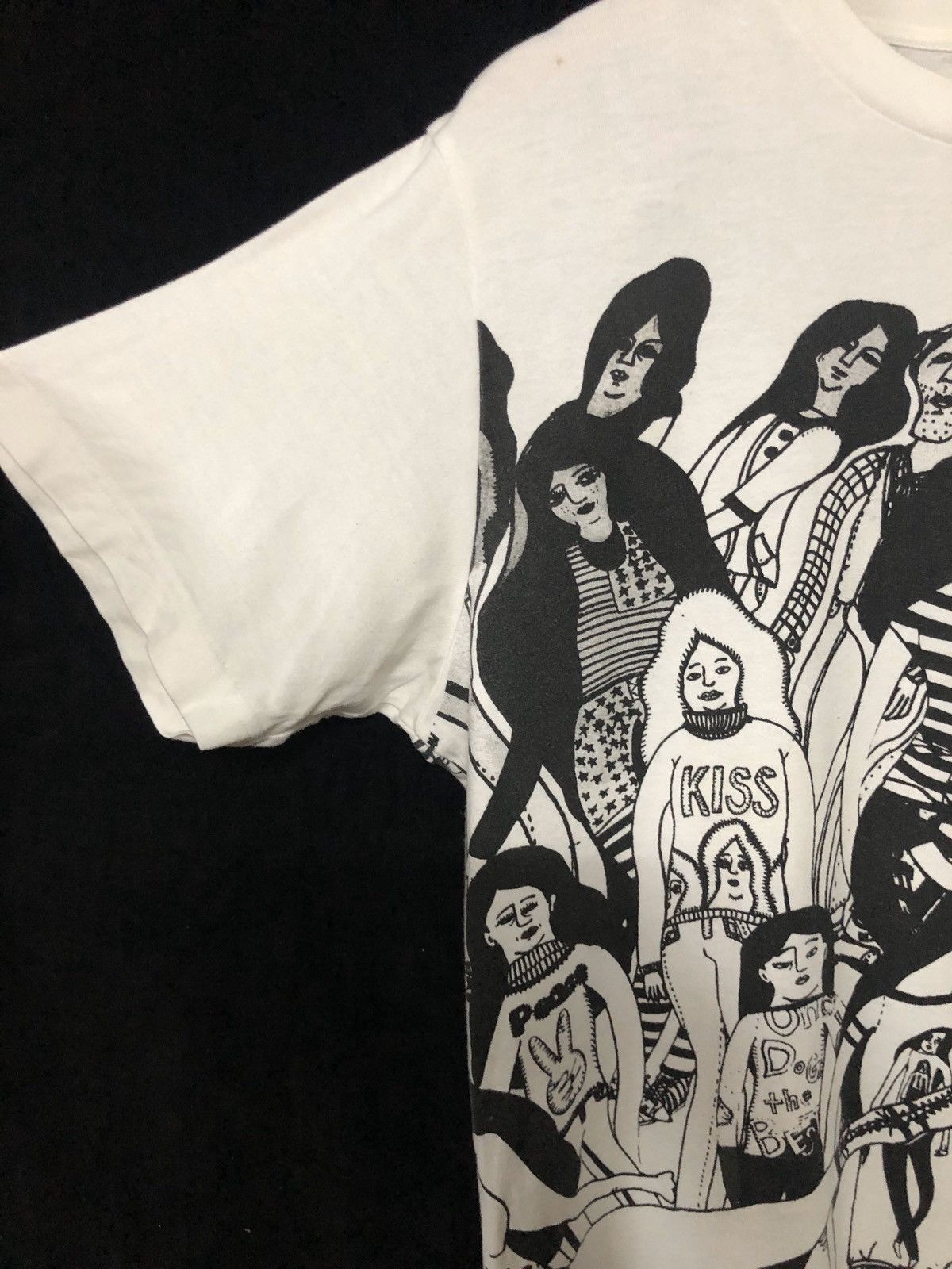 Band Tees × KISS × Uniqlo band full print t shirt Size US L / EU 52-54 / 3 - 5 Thumbnail