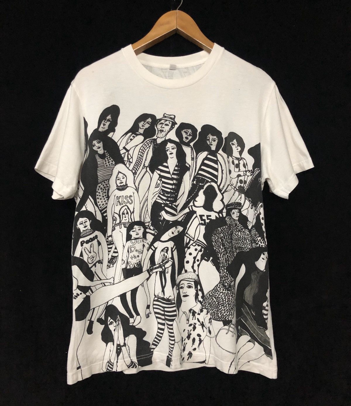 Band Tees × KISS × Uniqlo band full print t shirt Size US L / EU 52-54 / 3 - 1 Thumbnail