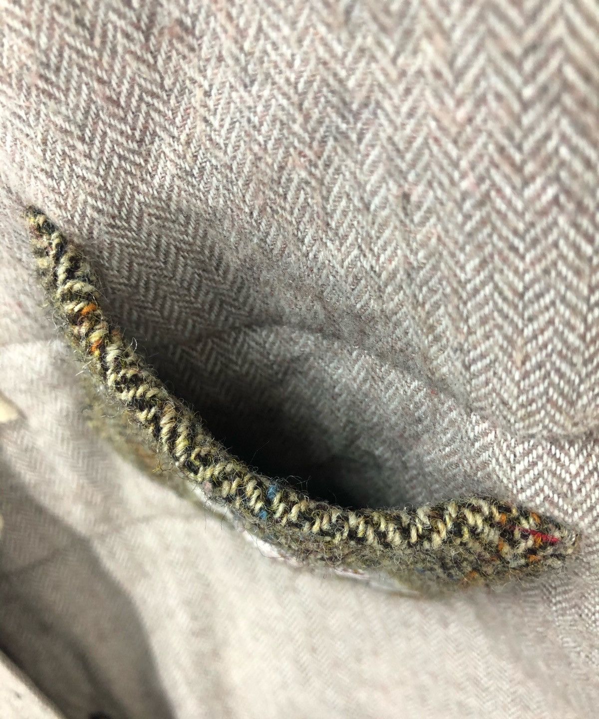 Harris Tweed Custom made Harris Tweed x Natural Palette Quilted Size US M / EU 48-50 / 2 - 4 Thumbnail