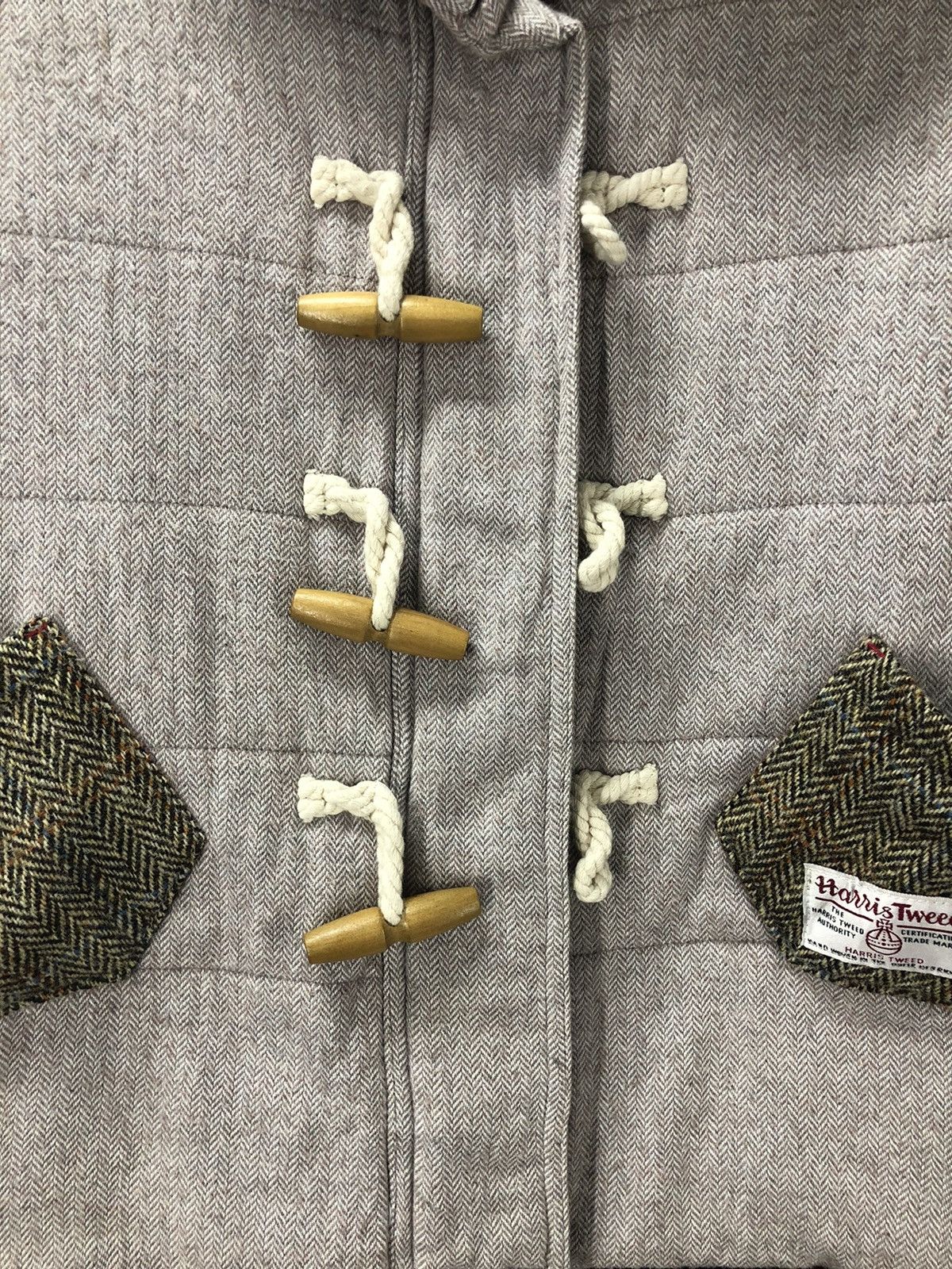 Harris Tweed Custom made Harris Tweed x Natural Palette Quilted Size US M / EU 48-50 / 2 - 5 Thumbnail