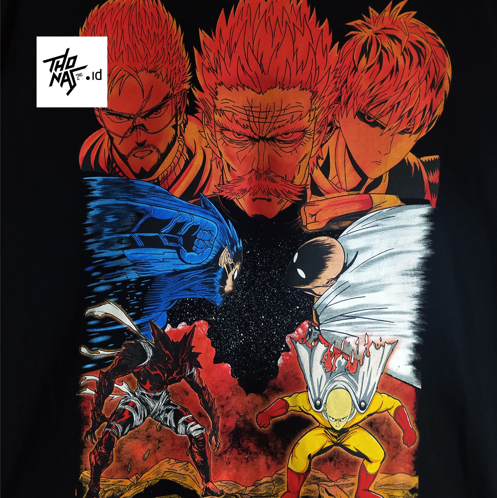 Anime limited One Punch Man Anime Manga Size US XXL / EU 58 / 5 - 1 Thumbnail