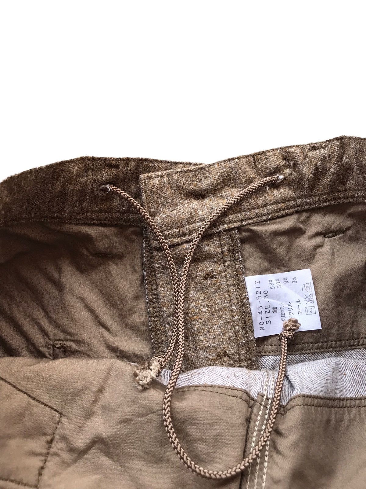 Spellbound SPELLBOUND JAPAN MADE Side Pocket Drawstring Pants Size US 30 / EU 46 - 10 Thumbnail