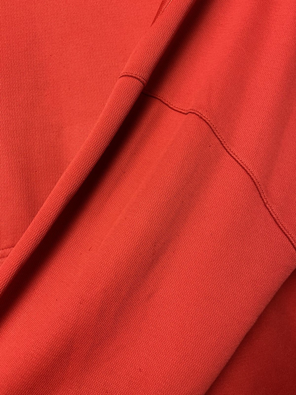 Nike × Vintage Nike vintage center swoosh hoodie red sweatshirt Y2K Size US XL / EU 56 / 4 - 7 Thumbnail