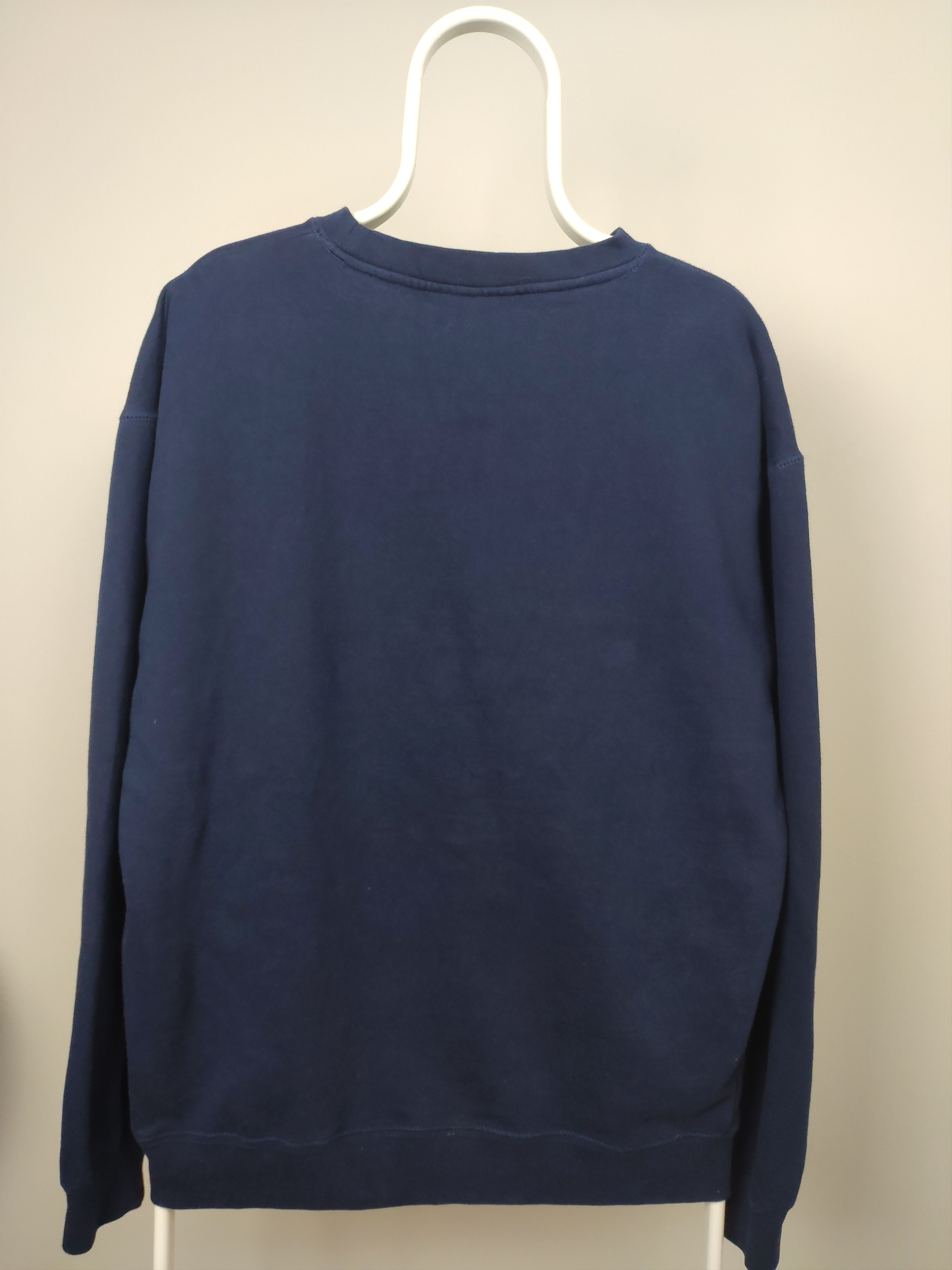 Fila × Vintage Fila Italy vintage spellout sweatshirt navy white big logo Size US L / EU 52-54 / 3 - 5 Thumbnail