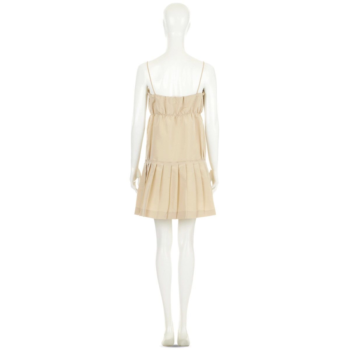 Prada Prada Early 2000s Beige Dress Size M / US 6-8 / IT 42-44 - 2 Thumbnail