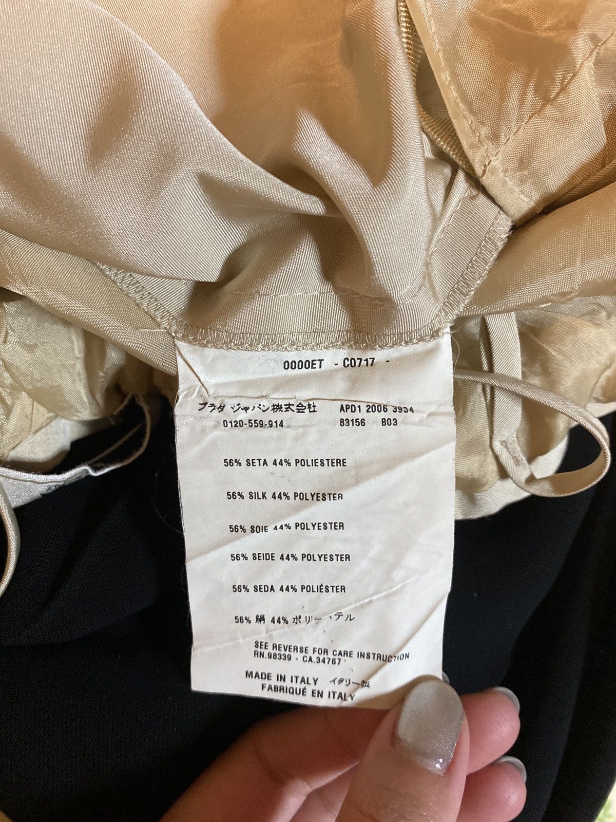 Prada Prada Early 2000s Beige Dress Size M / US 6-8 / IT 42-44 - 4 Thumbnail