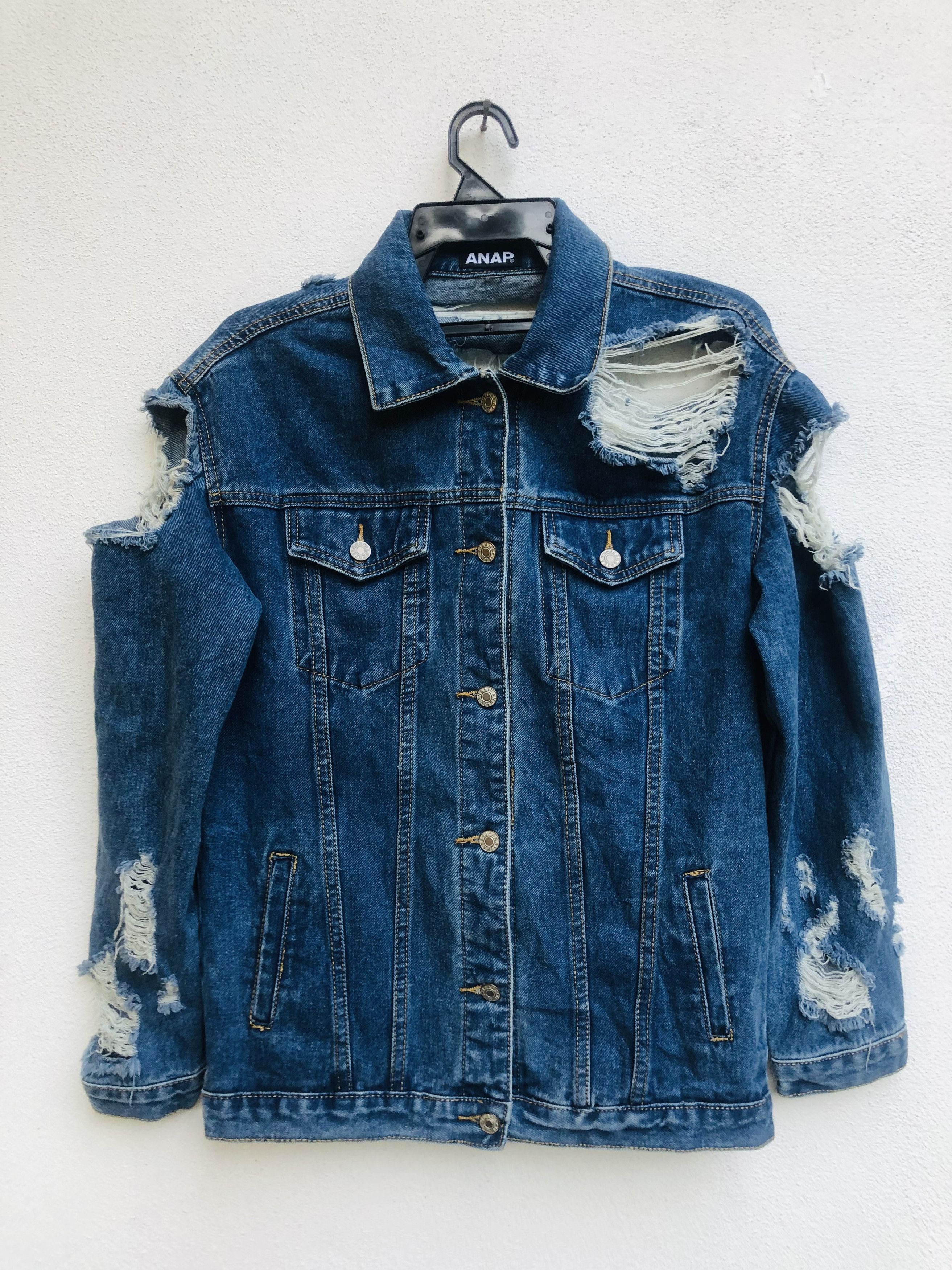 Japanese Brand × Vintage Vintage ANAP Distressed Japanese Designer Fashion Style Size US M / EU 48-50 / 2 - 2 Thumbnail