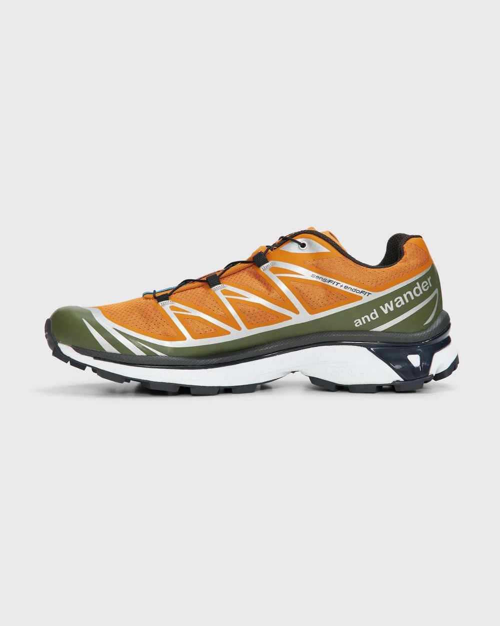 And Wander × Salomon And Wander Salomon Adv XT6 Orange / Olive Green Size US 10 / EU 43 - 11 Thumbnail