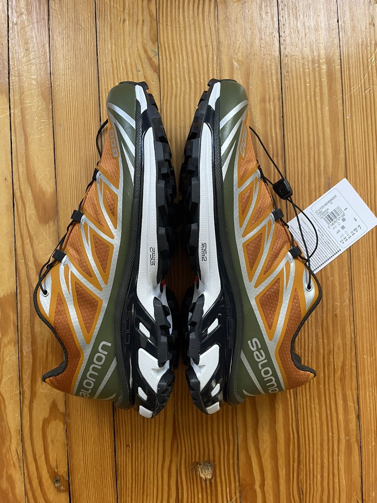 And Wander × Salomon And Wander Salomon Adv XT6 Orange / Olive Green Size US 10 / EU 43 - 3 Thumbnail