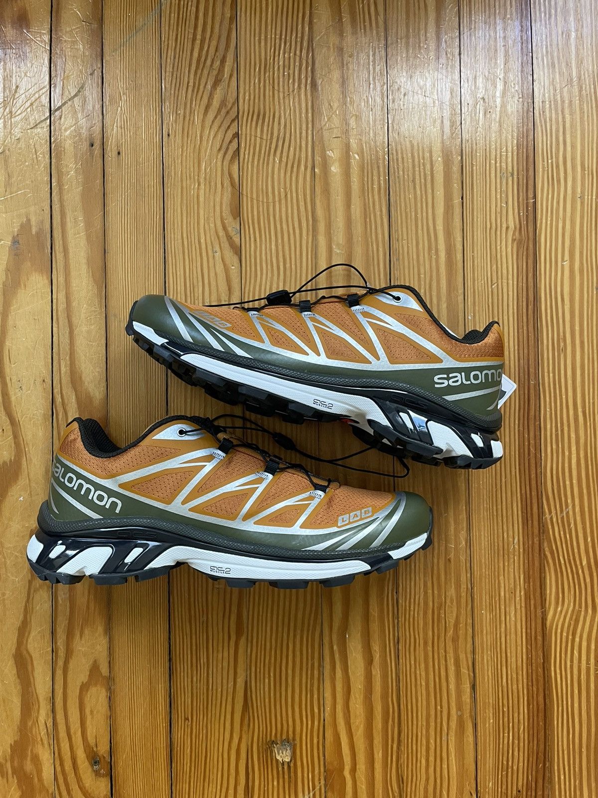 And Wander × Salomon And Wander Salomon Adv XT6 Orange / Olive Green Size US 10 / EU 43 - 1 Thumbnail