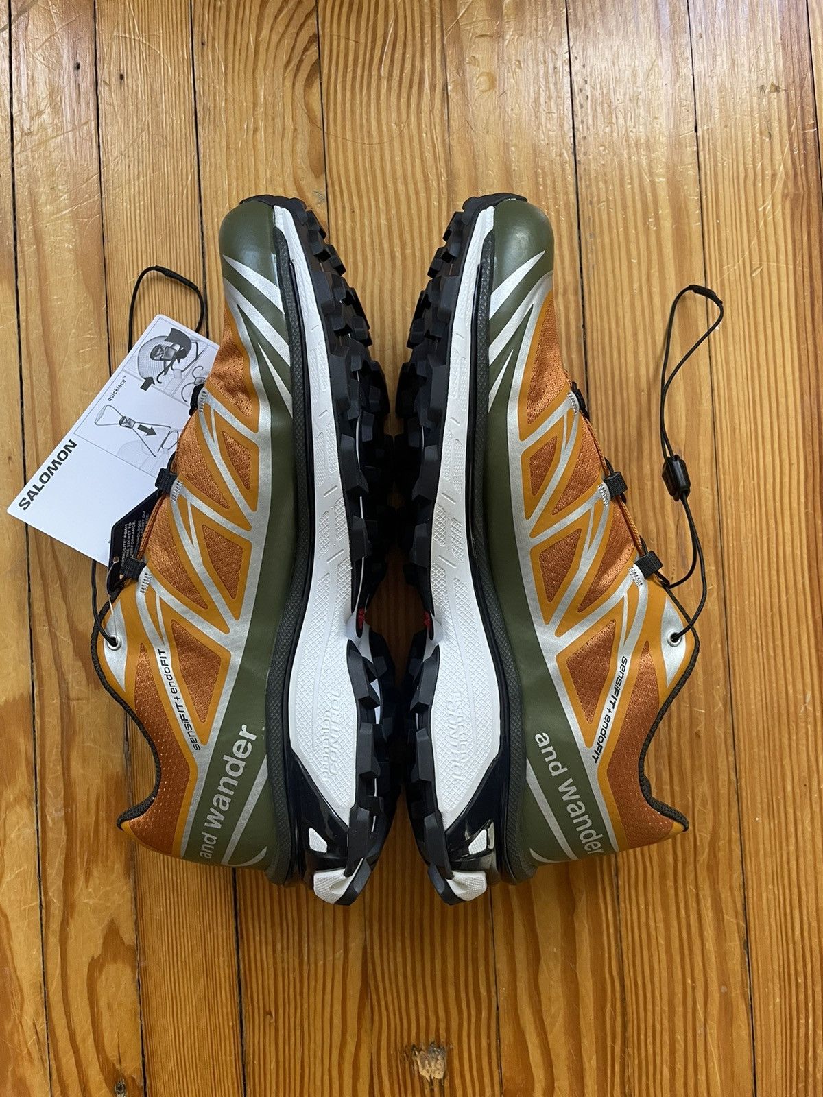 And Wander × Salomon And Wander Salomon Adv XT6 Orange / Olive Green Size US 10 / EU 43 - 4 Thumbnail