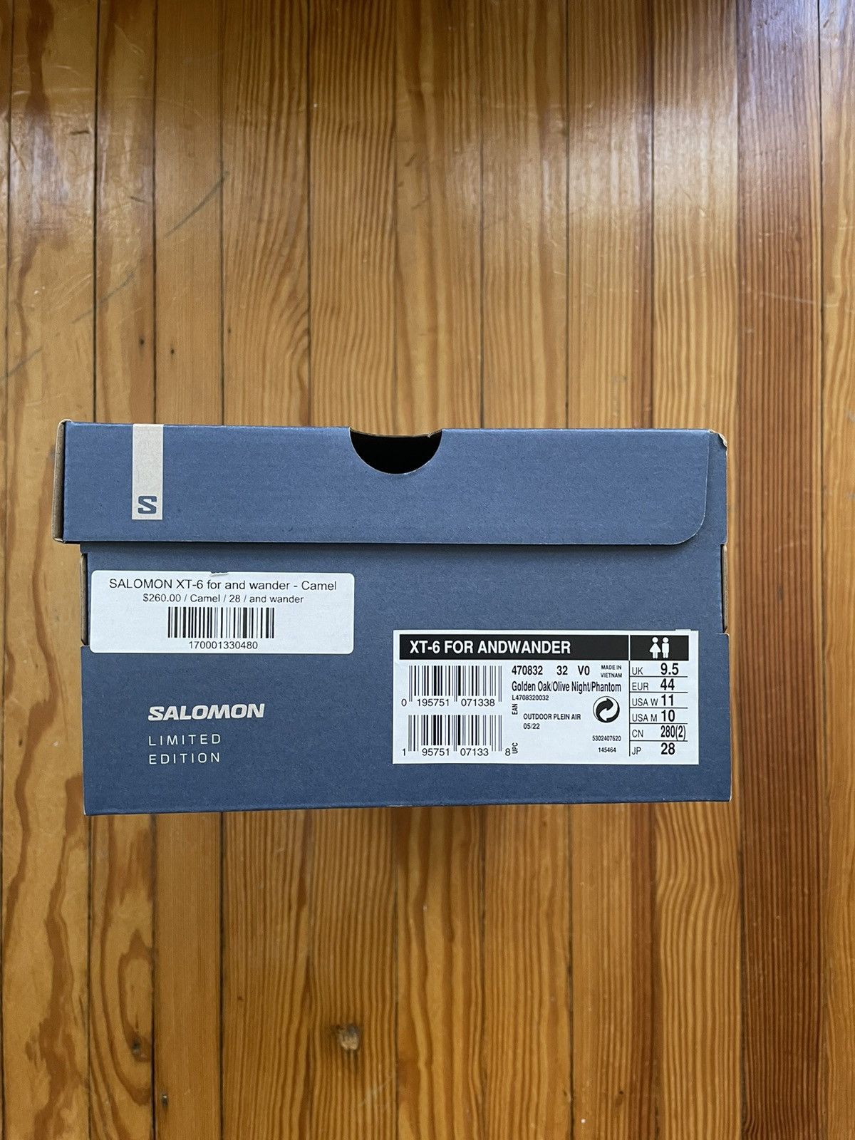 And Wander × Salomon And Wander Salomon Adv XT6 Orange / Olive Green Size US 10 / EU 43 - 8 Thumbnail