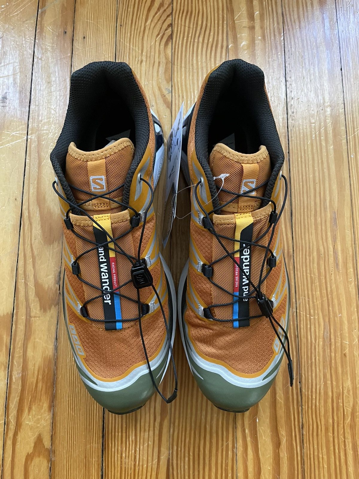 And Wander × Salomon And Wander Salomon Adv XT6 Orange / Olive Green Size US 10 / EU 43 - 2 Thumbnail