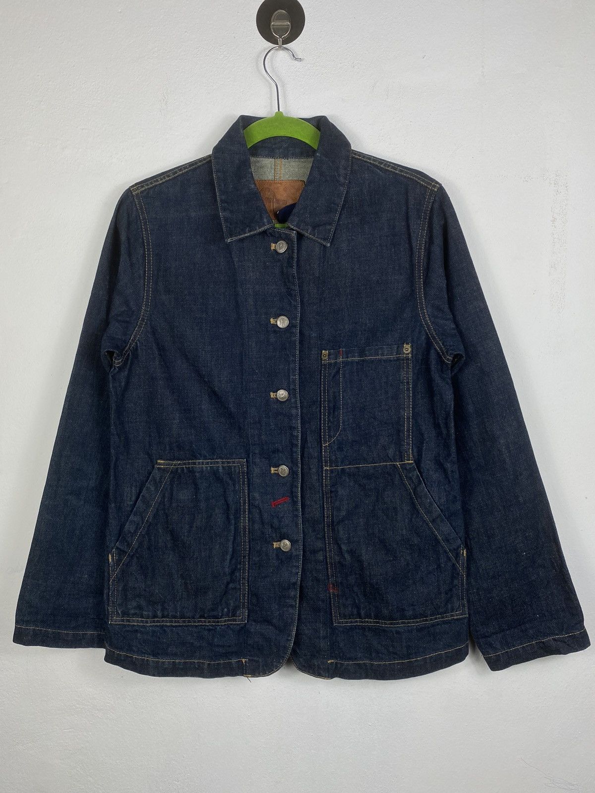 Japanese Brand Chore Jacket By Poodelo Brand Size US S / EU 44-46 / 1 - 1 Thumbnail