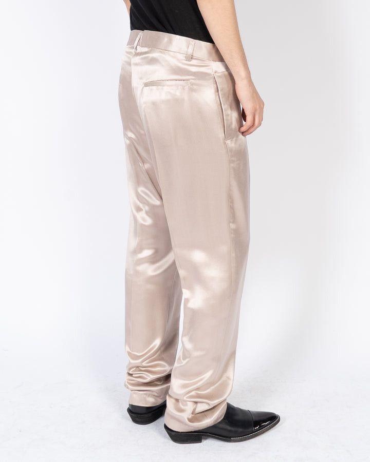 Haider Ackermann SS15 Pale Amorpha Silk Satin Trousers Sample Size US 32 / EU 48 - 4 Thumbnail