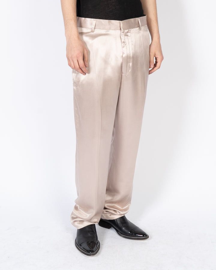 Haider Ackermann SS15 Pale Amorpha Silk Satin Trousers Sample Size US 32 / EU 48 - 2 Thumbnail