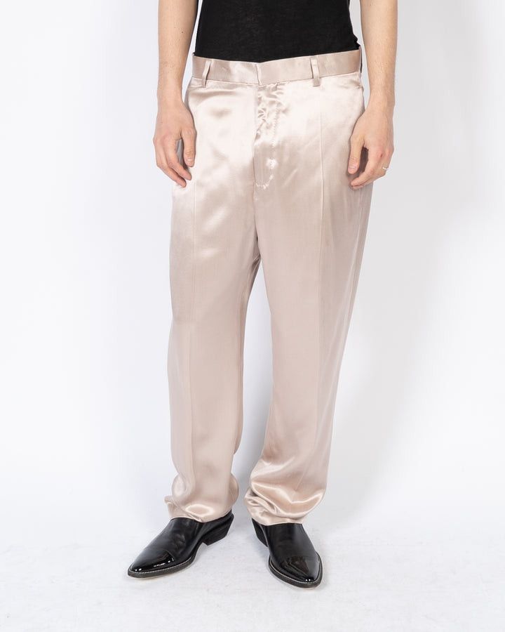 Haider Ackermann SS15 Pale Amorpha Silk Satin Trousers Sample Size US 32 / EU 48 - 3 Thumbnail