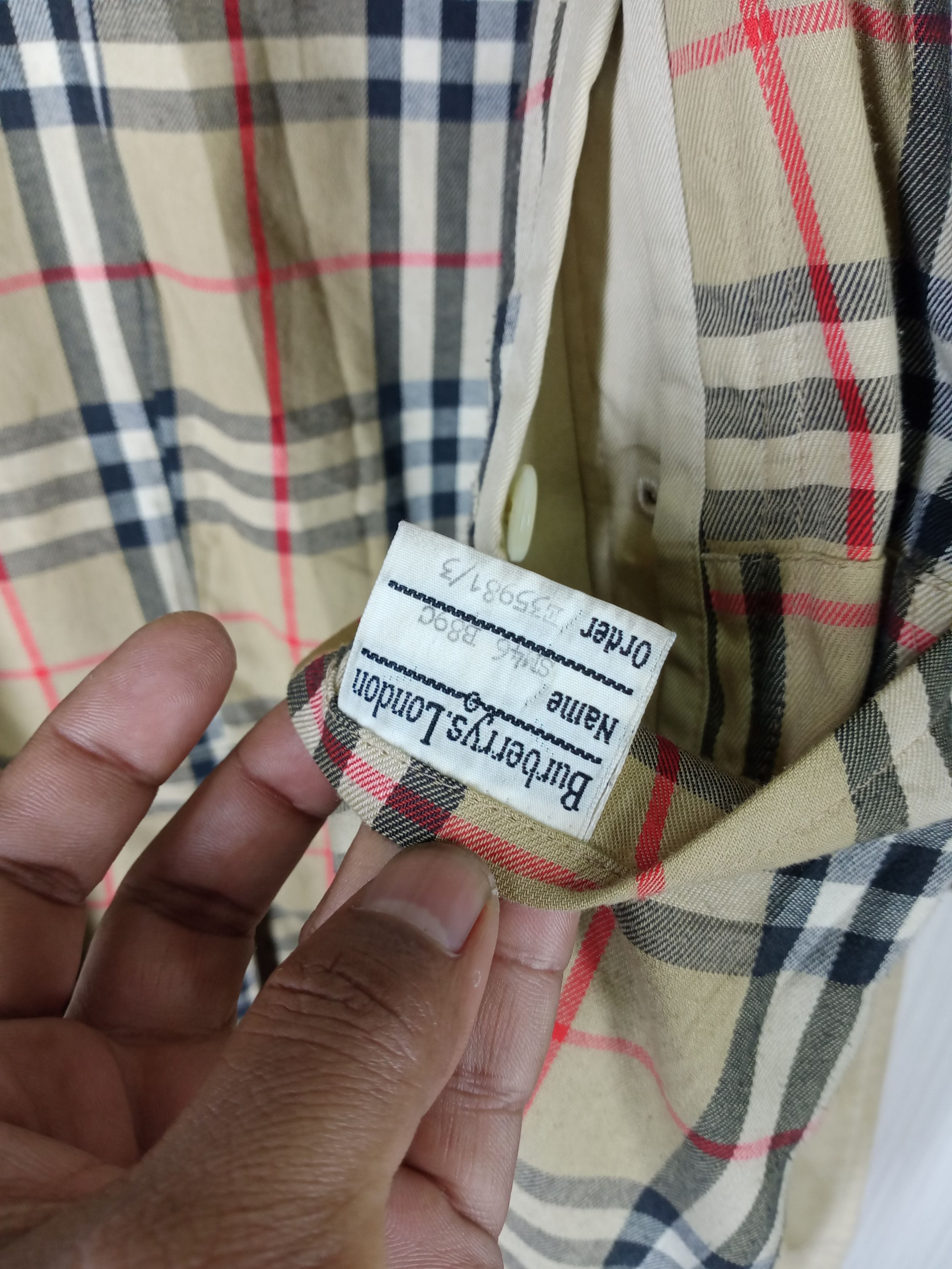 Burberry 90's Vintage Burberry's Trench Coat Made in England Size US M / EU 48-50 / 2 - 10 Thumbnail
