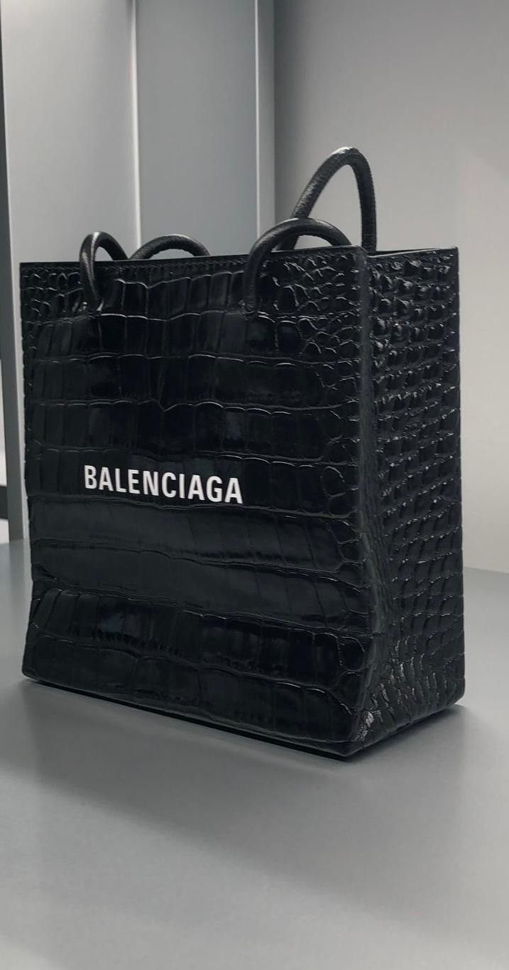 Balenciaga Shopping Tote Bag in Black Size ONE SIZE - 1 Preview
