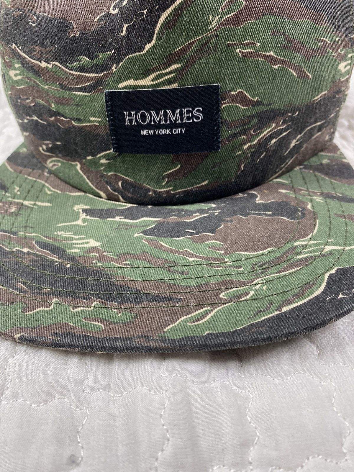 Selected Homme Tiger Stripes Cap By Hommes New York City Size ONE SIZE - 3 Thumbnail